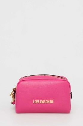 Love Moschino portfard culoarea roz