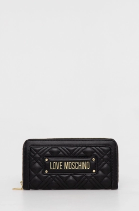 Love Moschino portofel femei, culoarea negru