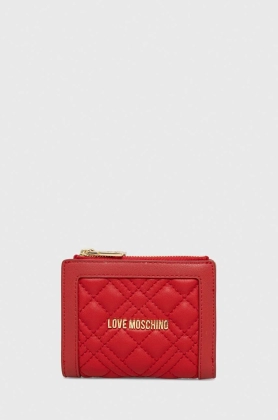 Love Moschino portofel femei, culoarea rosu