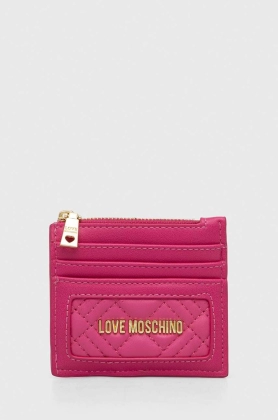 Love Moschino portofel femei, culoarea roz