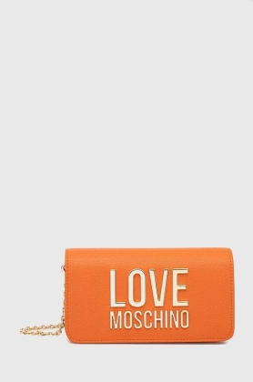 Love Moschino poseta culoarea portocaliu
