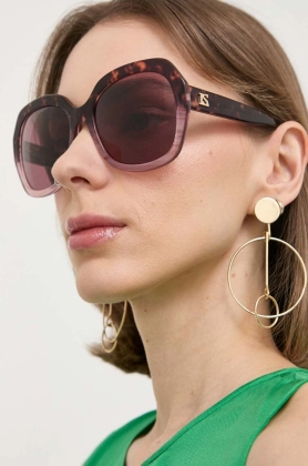 Luisa Spagnoli ochelari de soare femei, culoarea maro