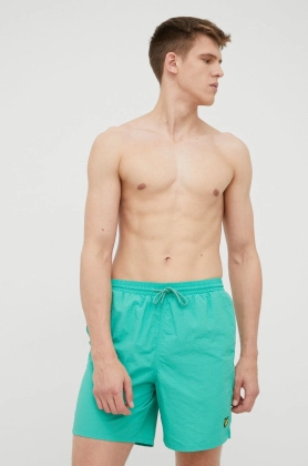 Lyle & Scott pantaloni scurti de baie culoarea verde