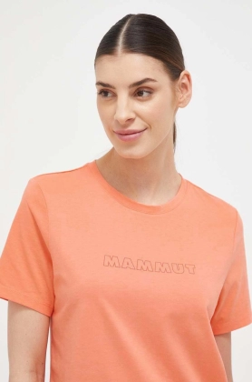 Mammut tricou sport Core Logo culoarea portocaliu