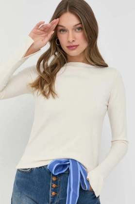 MAX&Co. pulover femei, culoarea bej, light