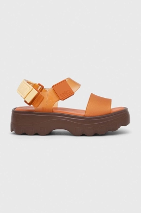 Melissa sandale MELISSA KICK OFF SANDAL AD femei, culoarea portocaliu, cu platforma, M.32823.AJ295