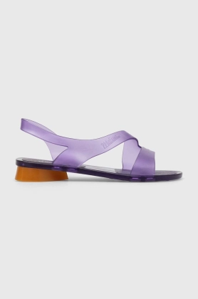 Melissa sandale MELISSA THE REAL JELLY PARIS AD femei, culoarea violet, M.33748.AK601