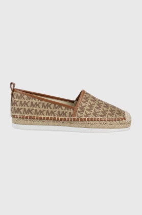 Michael Kors espadrile Lenny Espadrille culoarea maro