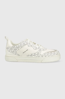 Michael Kors sneakers Baxter culoarea alb