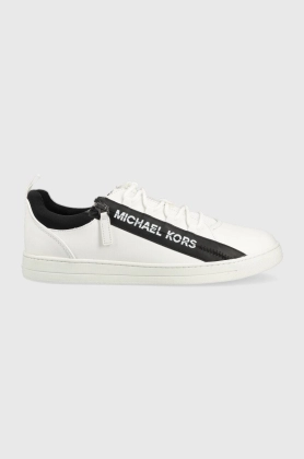 Michael Kors sneakers din piele Keating culoarea alb