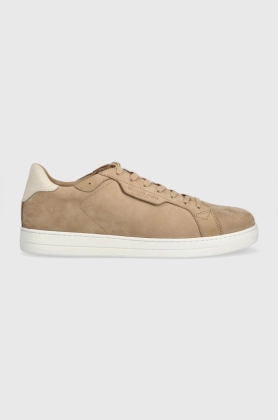 Michael Kors sneakers din piele Keating culoarea bej