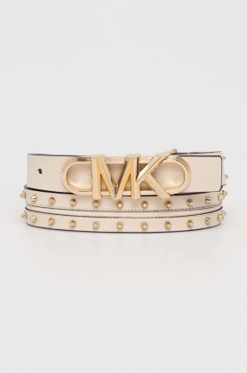 MICHAEL Michael Kors curea femei, culoarea bej