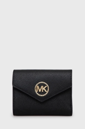 MICHAEL Michael Kors portofel de piele femei, culoarea negru