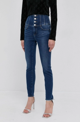 Miss Sixty Jeans din amestec de casmir Glenda femei, high waist