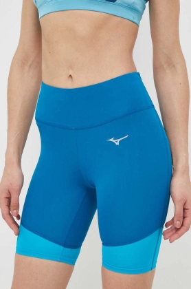 Mizuno pantaloni scurti de alergare Impulse Core Mid neted, high waist