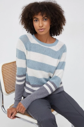 Mos Mosh pulover de lana femei, culoarea gri, light