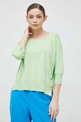 Mos Mosh pulover Femei, culoarea verde, light