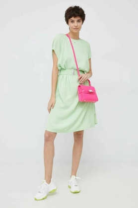 Mos Mosh rochie culoarea verde, mini, oversize