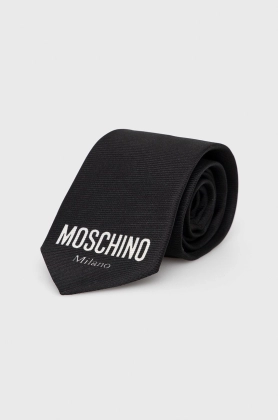 Moschino Cravata culoarea negru