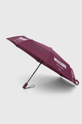 Moschino umbrela culoarea bordo