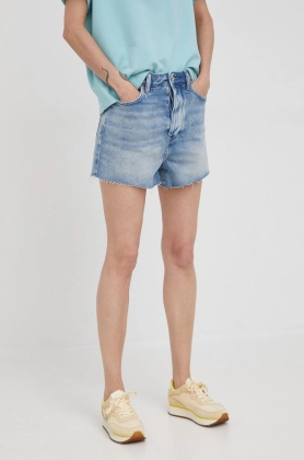 Mustang pantaloni scurti jeans High Rise Shorts femei, neted, high waist