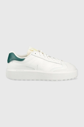 New Balance sneakers din piele CT302LF culoarea alb