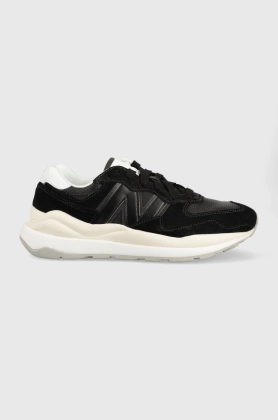 New Balance sneakers din piele M5740slb culoarea negru