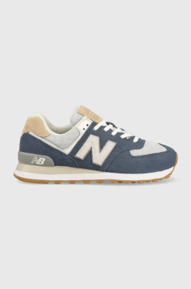 New Balance sneakers U574sx2 culoarea albastru marin