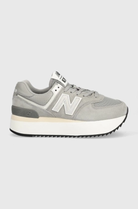 New Balance sneakers Wl574zba culoarea gri