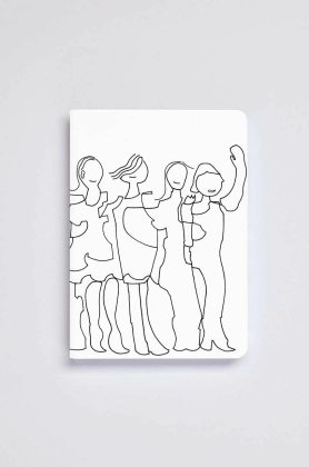 Nuuna notepad Friends by Myriam Beltz S