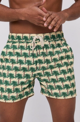 OAS Pantaloni scurti de baie culoarea verde