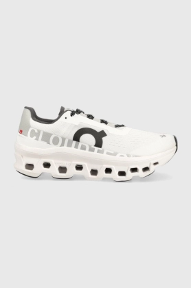 On-running pantofi de alergat Cloudmonster culoarea alb