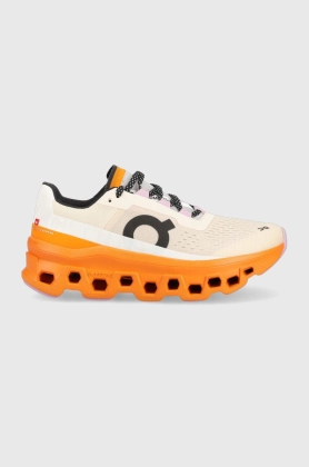 On-running pantofi de alergat Cloudmonster culoarea portocaliu