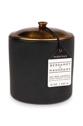 Paddywax lumanare parfumata de soia Bergamot & Mahogony 425 g