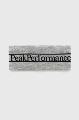 Peak Performance bentita pentru cap Pow culoarea gri