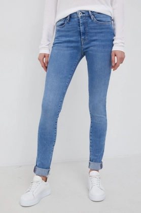 Pepe Jeans Jeans Regent femei, high waist