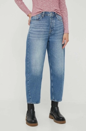 Pepe Jeans jeansi Addison femei high waist