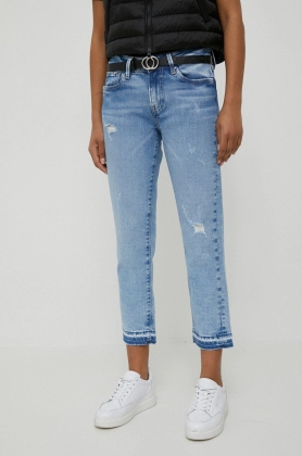 Pepe Jeans jeansi Jolie femei medium waist