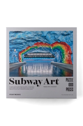 Printworks - Puzzle Subway Art Rainbow 1000 piese