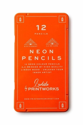 Printworks set de creioane intr-o cutie Neon 12-pack
