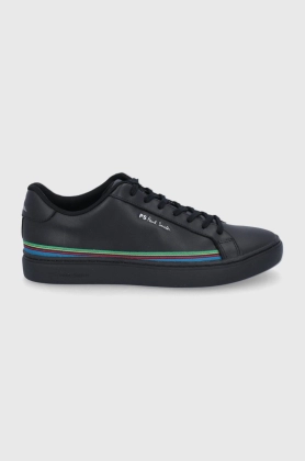 PS Paul Smith Ghete de piele culoarea negru