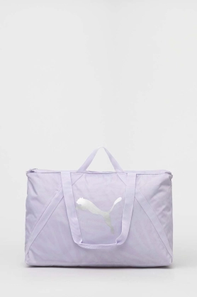 Puma geanta culoarea violet
