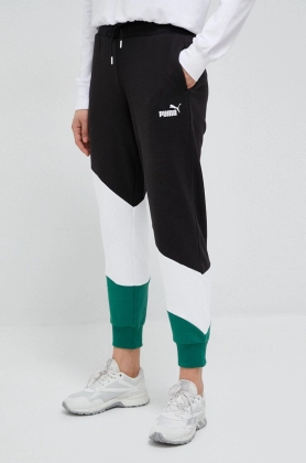 Puma pantaloni de trening culoarea negru, modelator