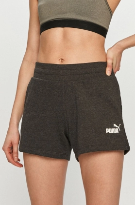 Puma Pantaloni scurti 586824 femei, culoarea gri,