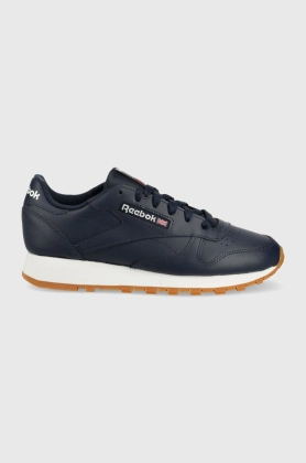 Reebok Classic sneakers din piele GY3600 culoarea albastru marin