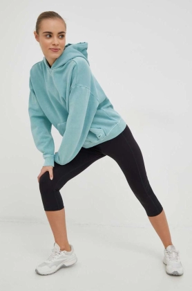 Reebok leggins de antrenament Workout Ready femei, culoarea negru, neted