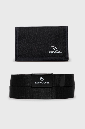 Rip Curl Portofel si curea barbati, culoarea negru