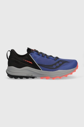 Saucony pantofi de alergat Xodus Ultra culoarea albastru marin