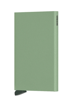 Secrid Portofel femei, culoarea verde