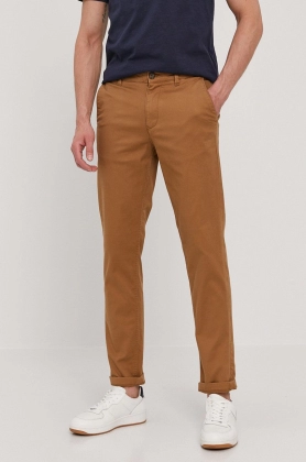 Selected Homme Pantaloni barbati, culoarea maro